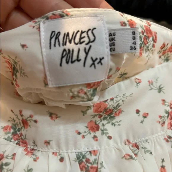 Princess Polly White Floral Maxi skirt - Picture 5 of 5